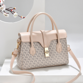 Newest High Quality MK Design American Bag Luxury Women's Handbags(khaki)