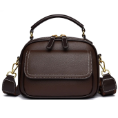 New Sac a Main Women Handbag soft small Shoulder Pu Leather Tote Hand Bags for Ladies(coffee)